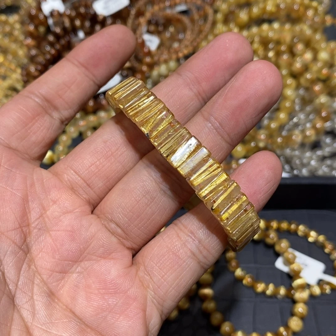 发晶手链未镶嵌手牌手链