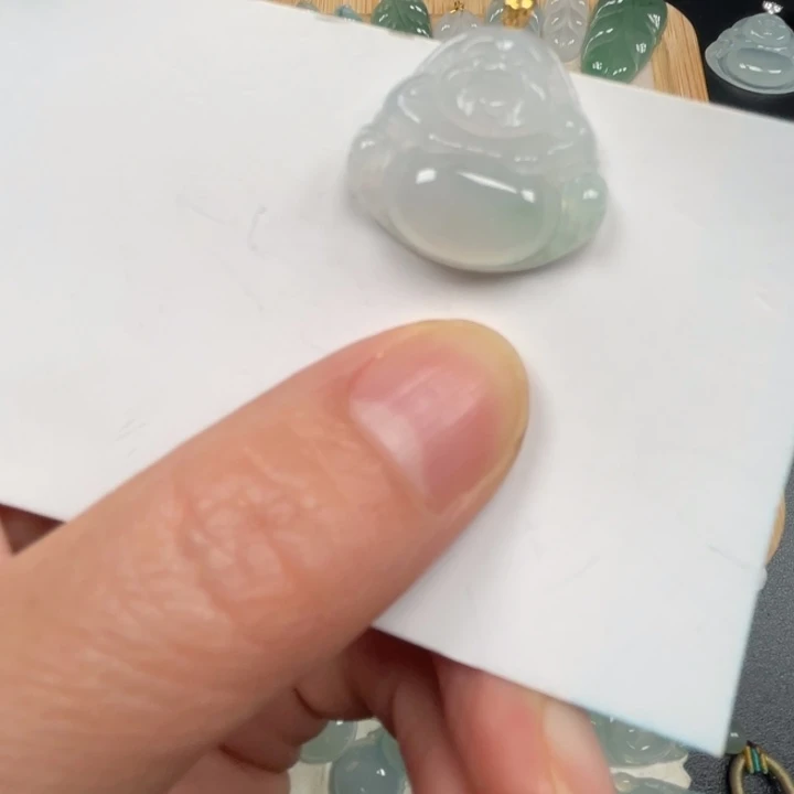 翡翠未镶嵌吊坠(不含链)翡翠