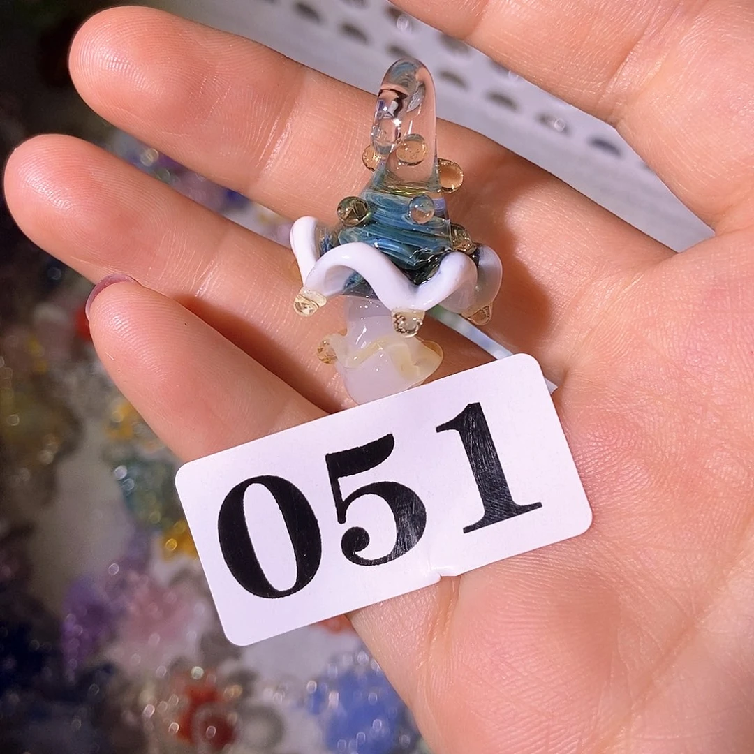 琉璃手工艺品炖*051蘑菇