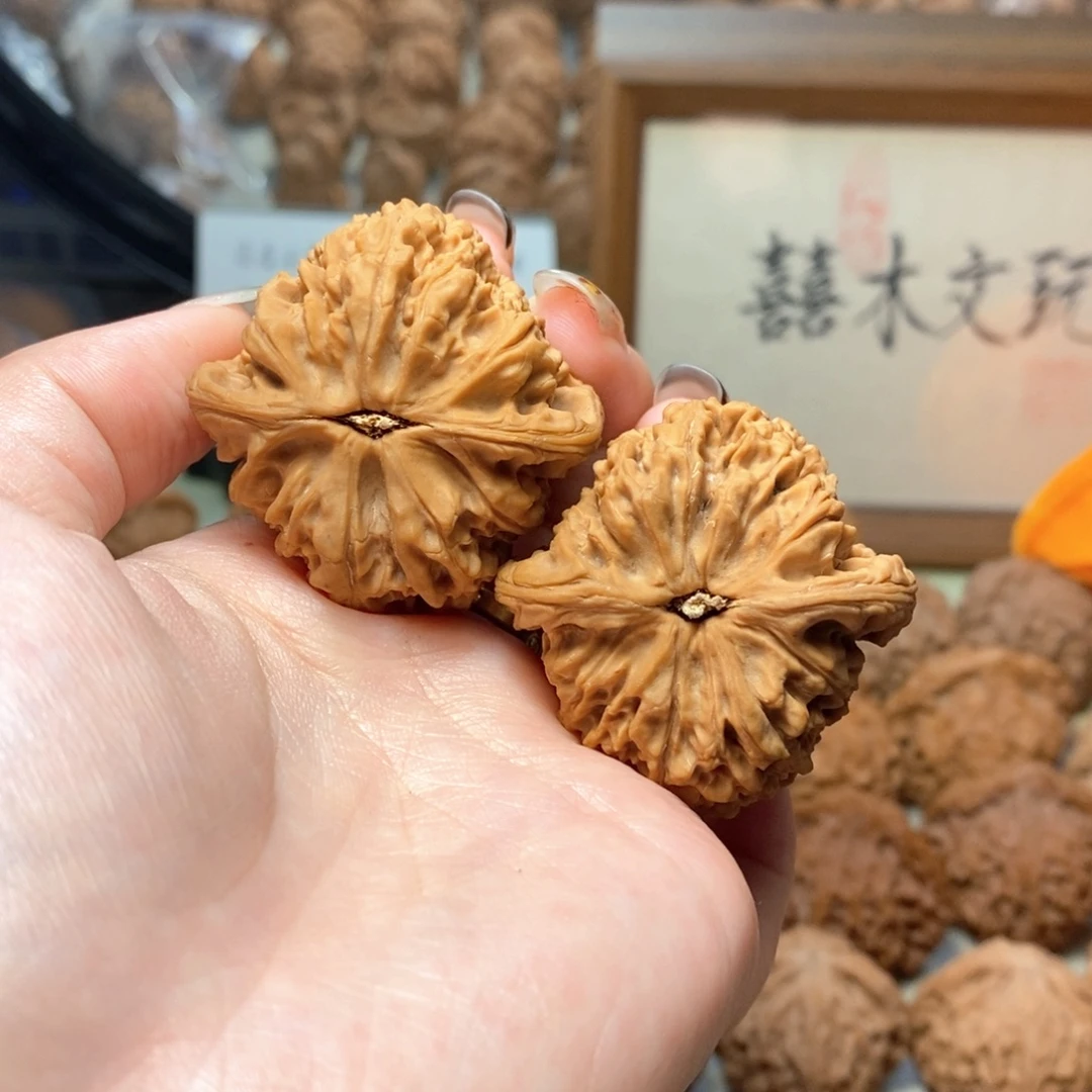 文玩核桃把件42南疆石