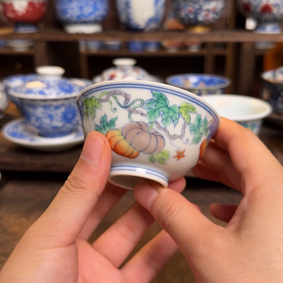 纯手工手绘陶瓷茶具