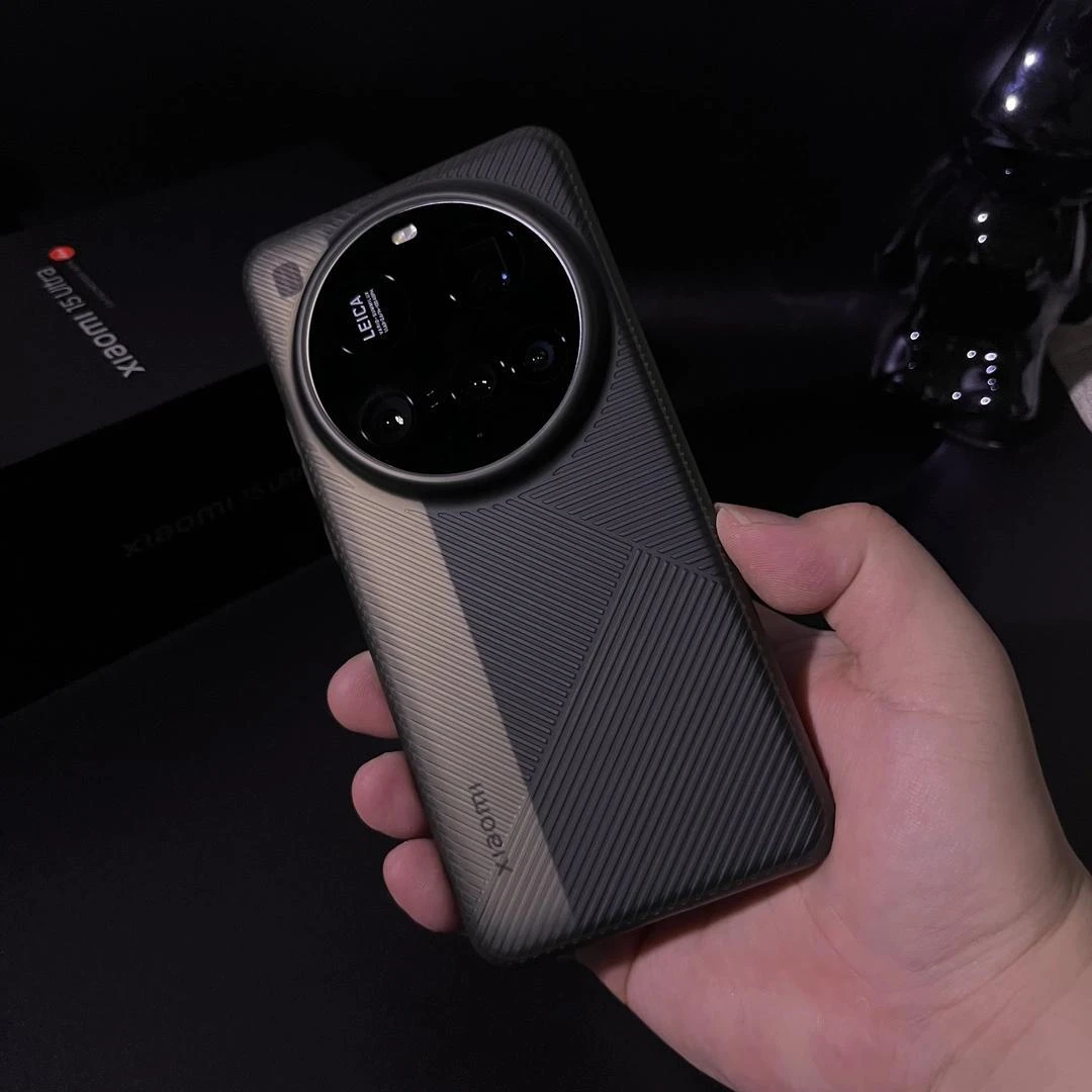 适用小米15Ultra手机壳超薄磨砂几何条纹小米14Ultra全包防摔保护