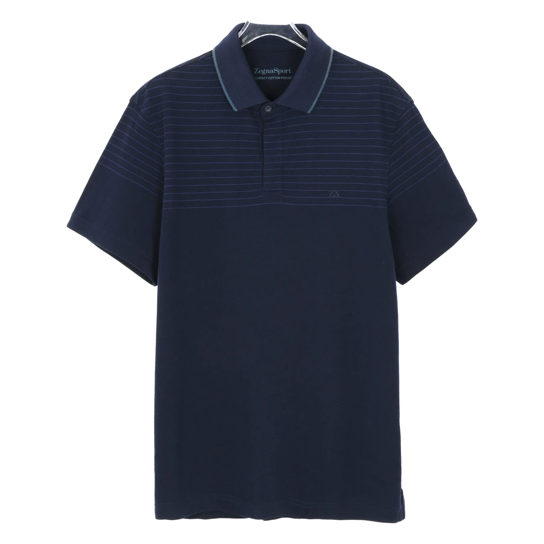 ZEGNA  SPORT杰尼亚 男士短袖POLO衫翻领T恤 SF320ZS683630