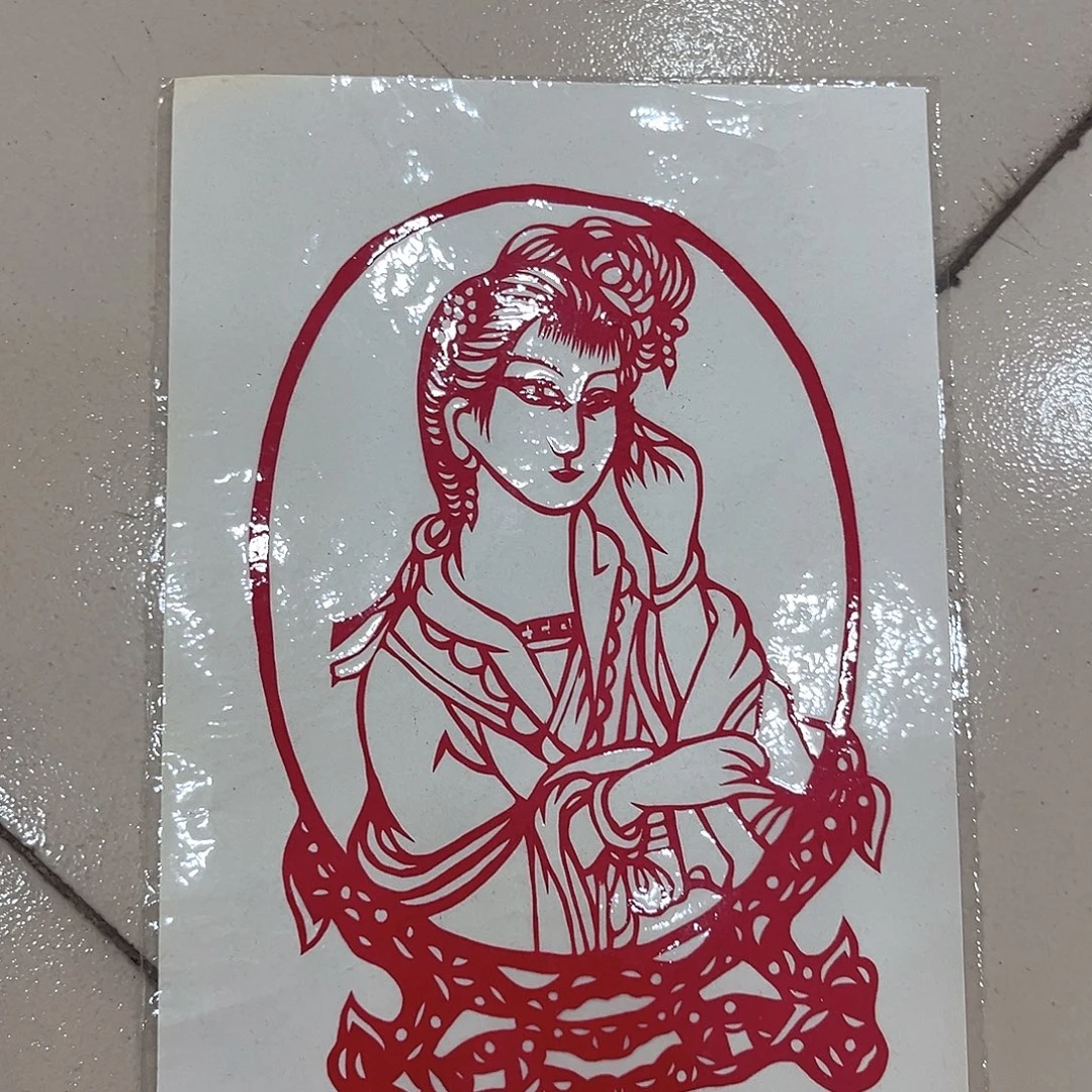 国画纯手工剪纸艺术