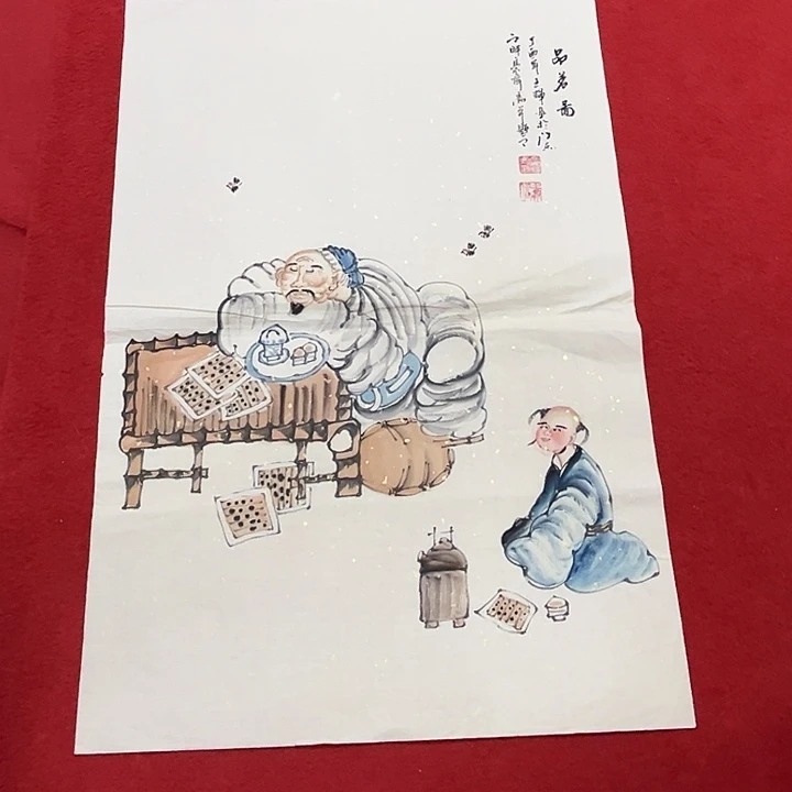 国画手绘国画作品