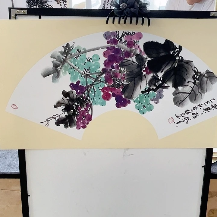 国画张圣敏先生纯手绘作品