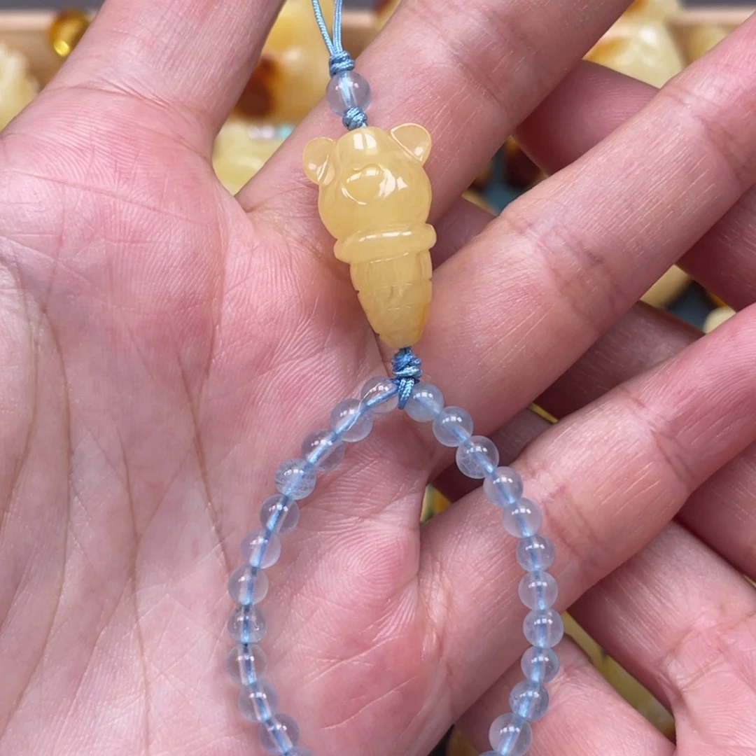 未镶嵌琥珀裸石蜜蜡