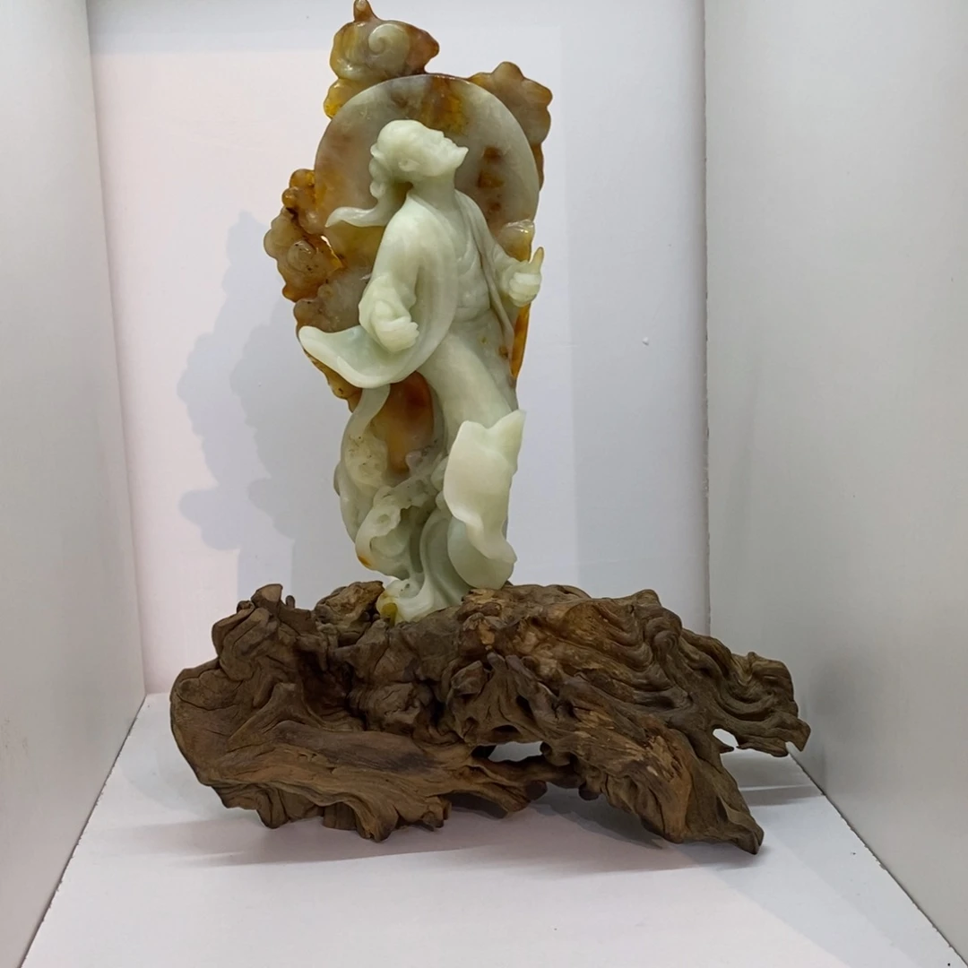 岫玉珠宝奇石未镶嵌m****岁