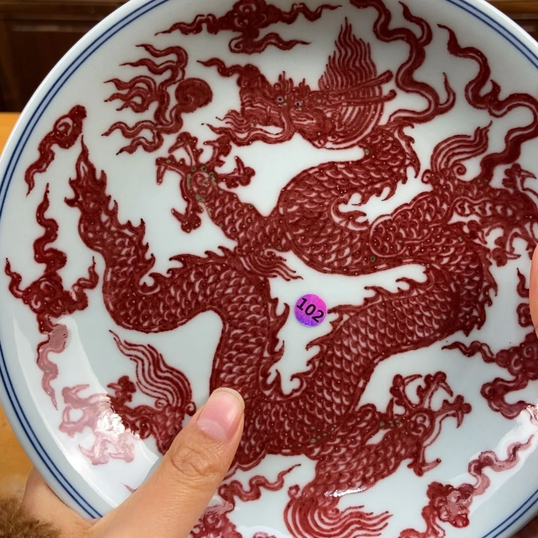 手绘现代茶具非古董