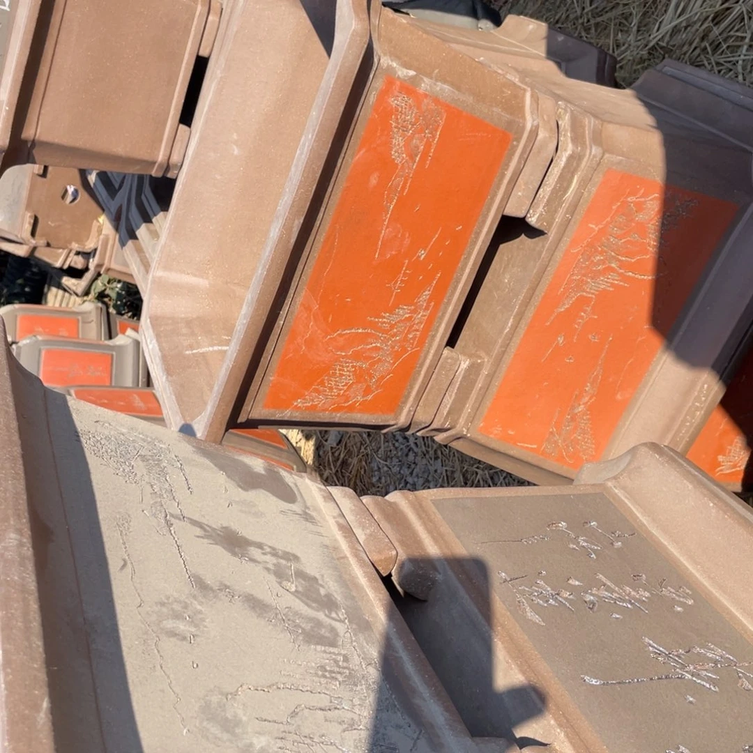 紫砂四方抽角64cm 灰色➕红色 各一支