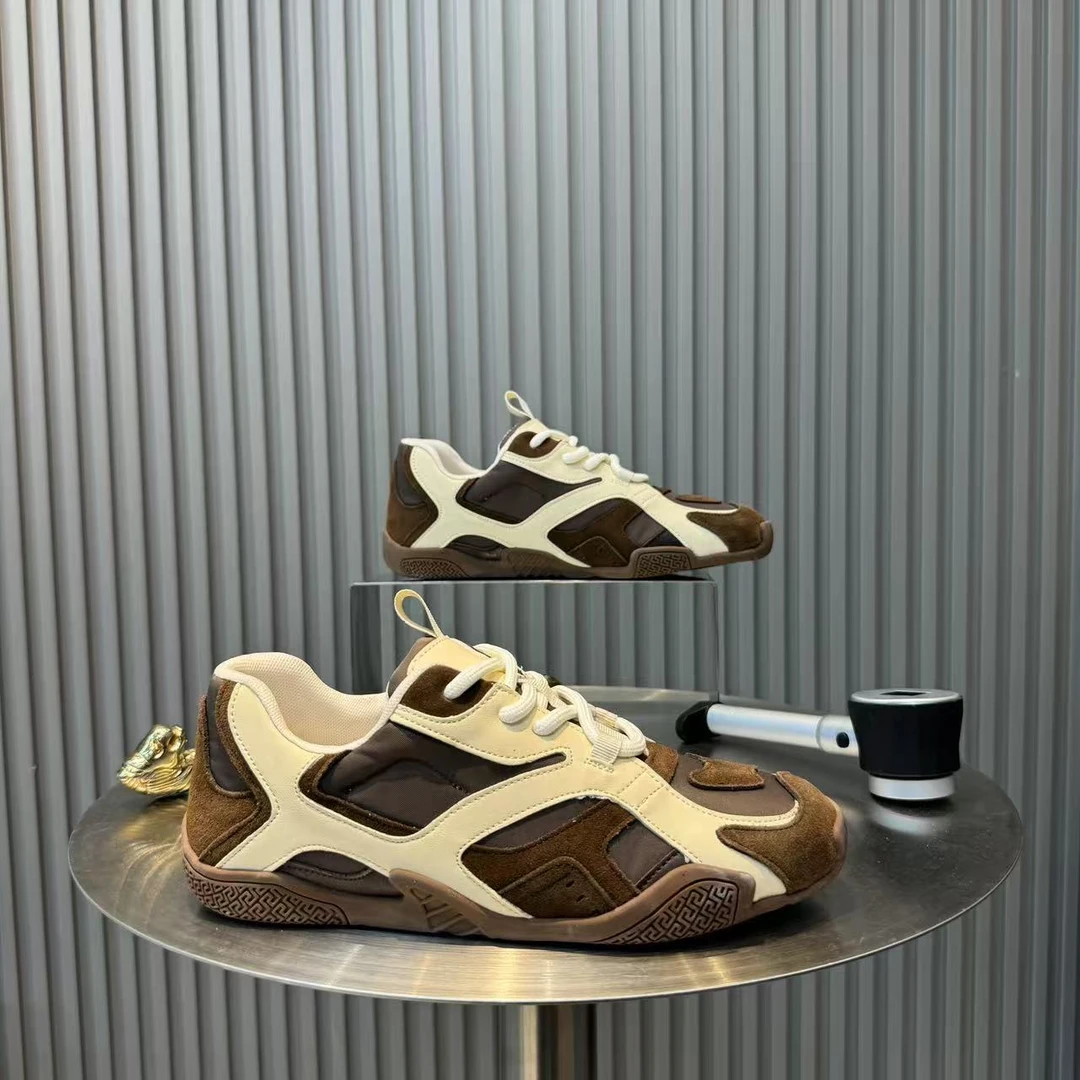 2025春夏季新款休闲鞋平底舒适时尚低帮日常透气男鞋