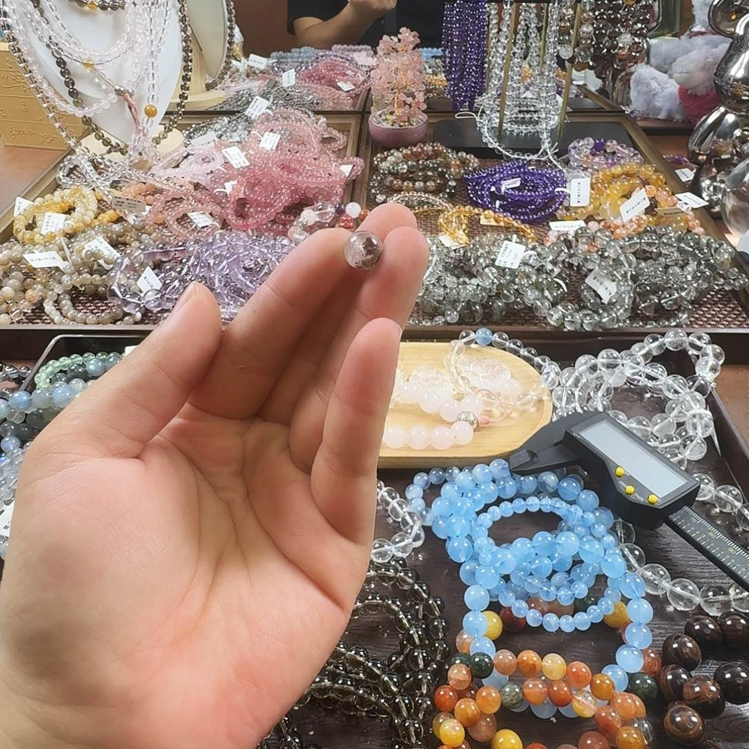 爱***妞未镶嵌手链水晶珠子珠子珠子