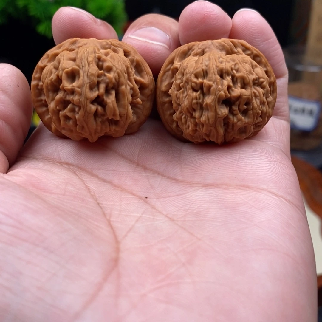 文玩核桃把件京东第一矮34手捻