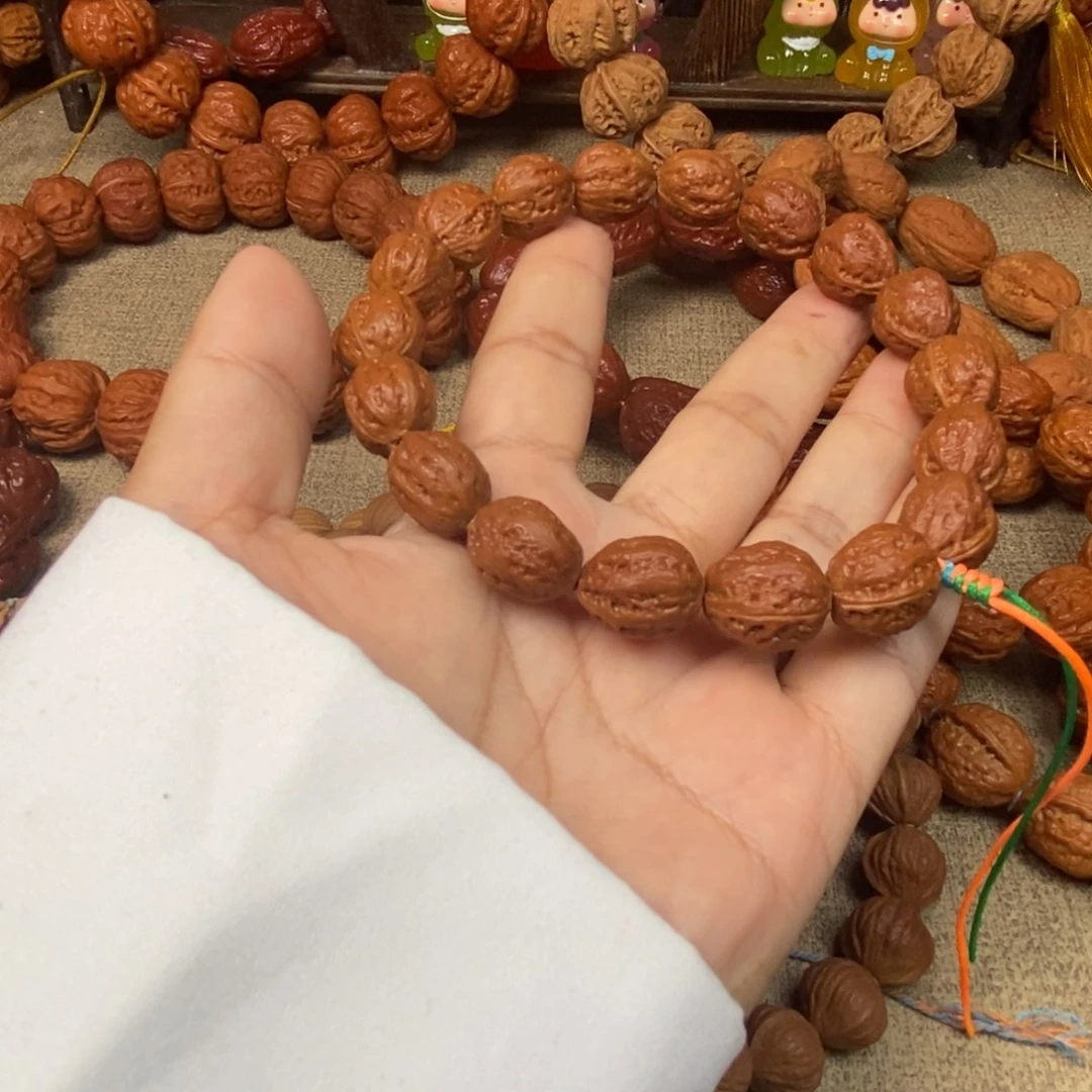 未***ฅ文玩核桃吊坠八棱手串文玩核桃