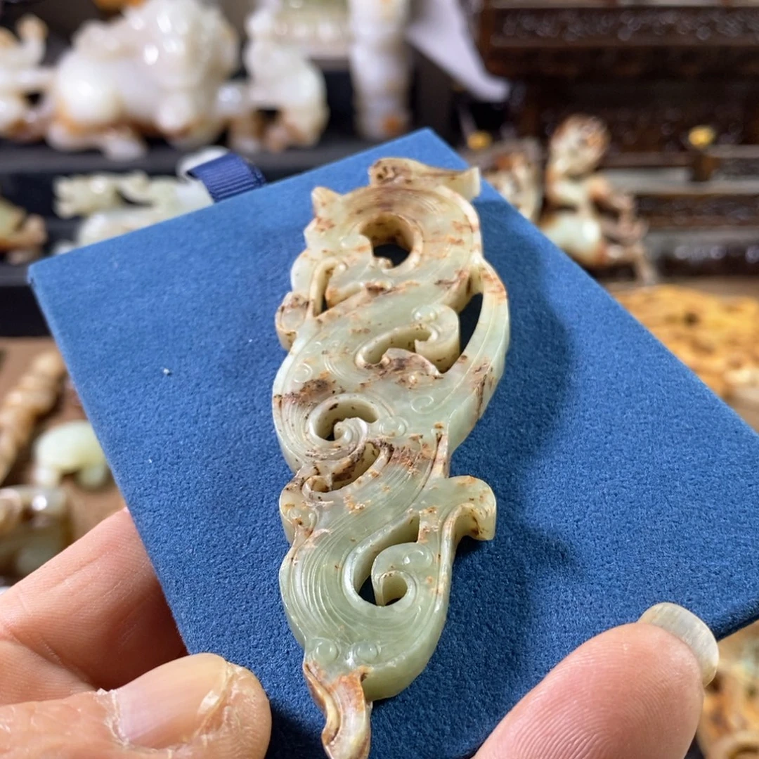 和田玉（糖玉）颈饰未镶嵌