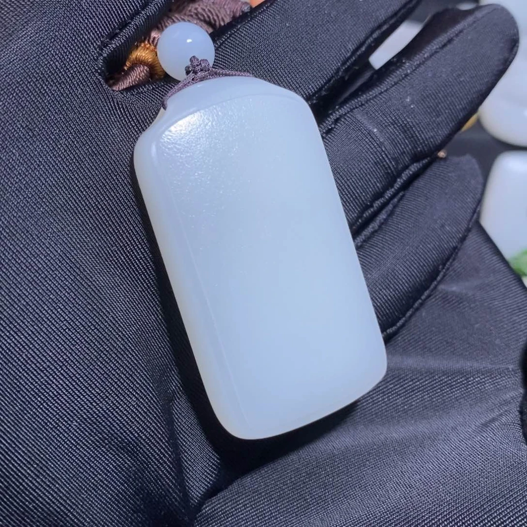 和田玉未镶嵌吊坠(不含链)赵*鲤
