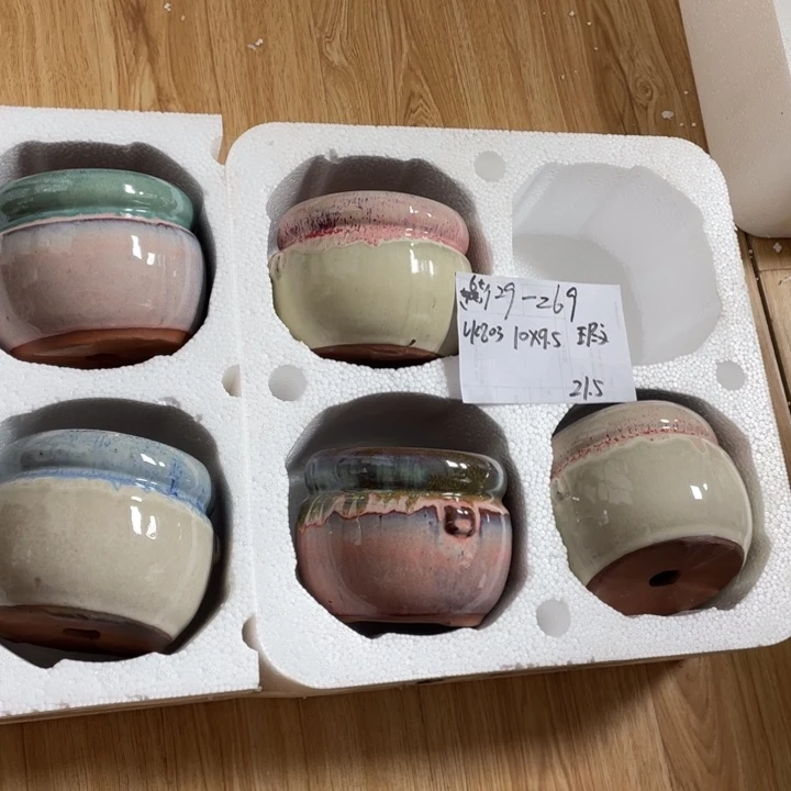 粗陶多肉花盆微瑕269