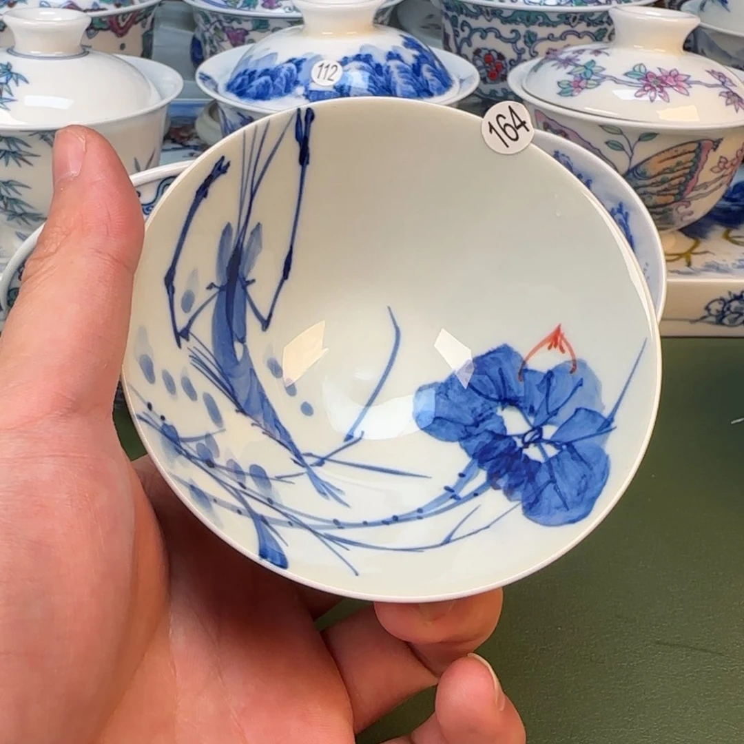 景德镇手工手绘茶具164