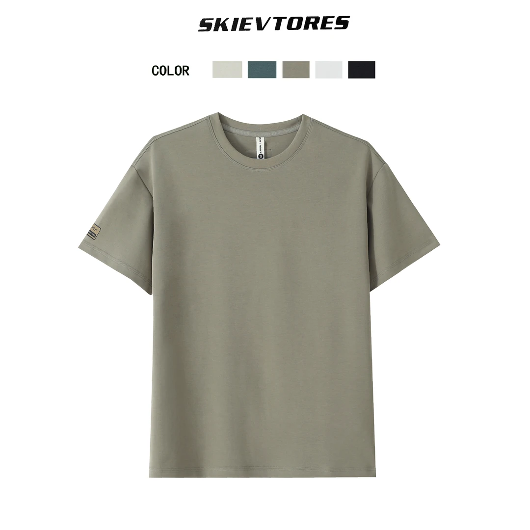 207shao子男士圆领基础短袖T恤