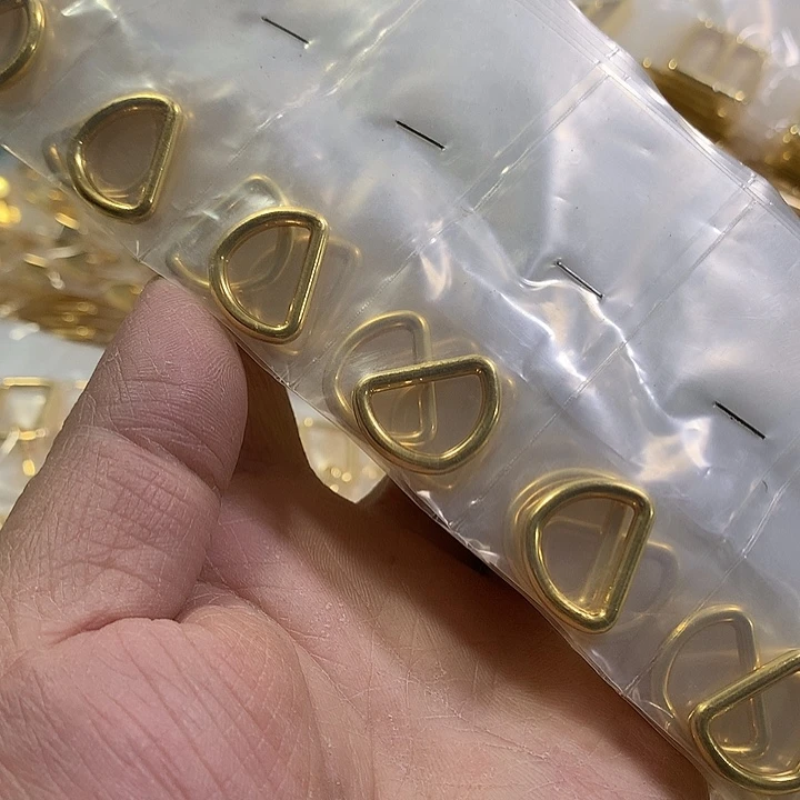 皮革驴家1.5三角D扣10个