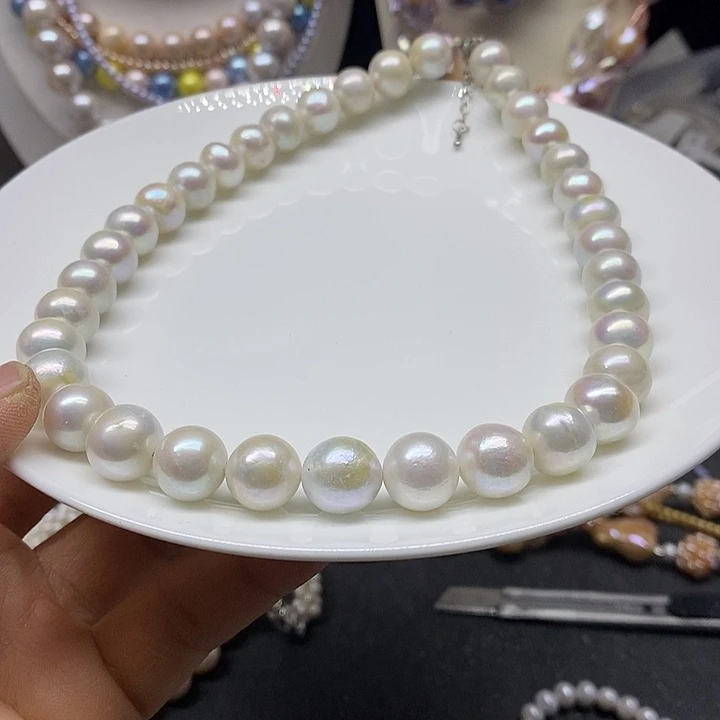 淡水珍珠未镶嵌颈饰