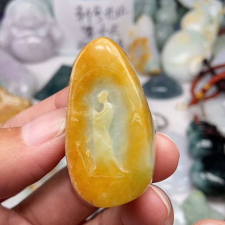 未镶嵌挂件翡翠翡翠
