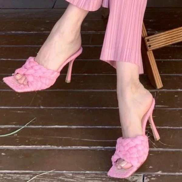 闲置/Bottega Veneta/葆蝶家/高跟凉鞋/36.5码/Bk332