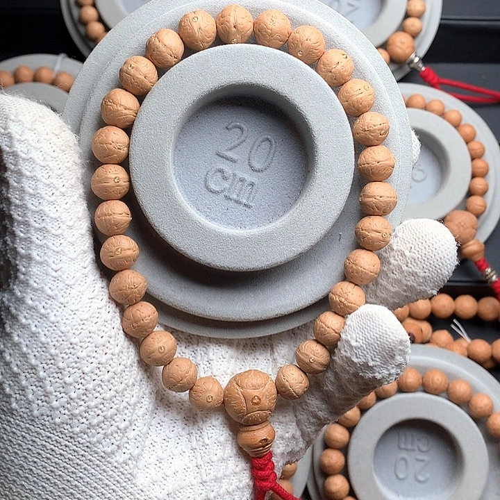 凤眼菩提手串25年尼泊尔10.5实芯籽手持