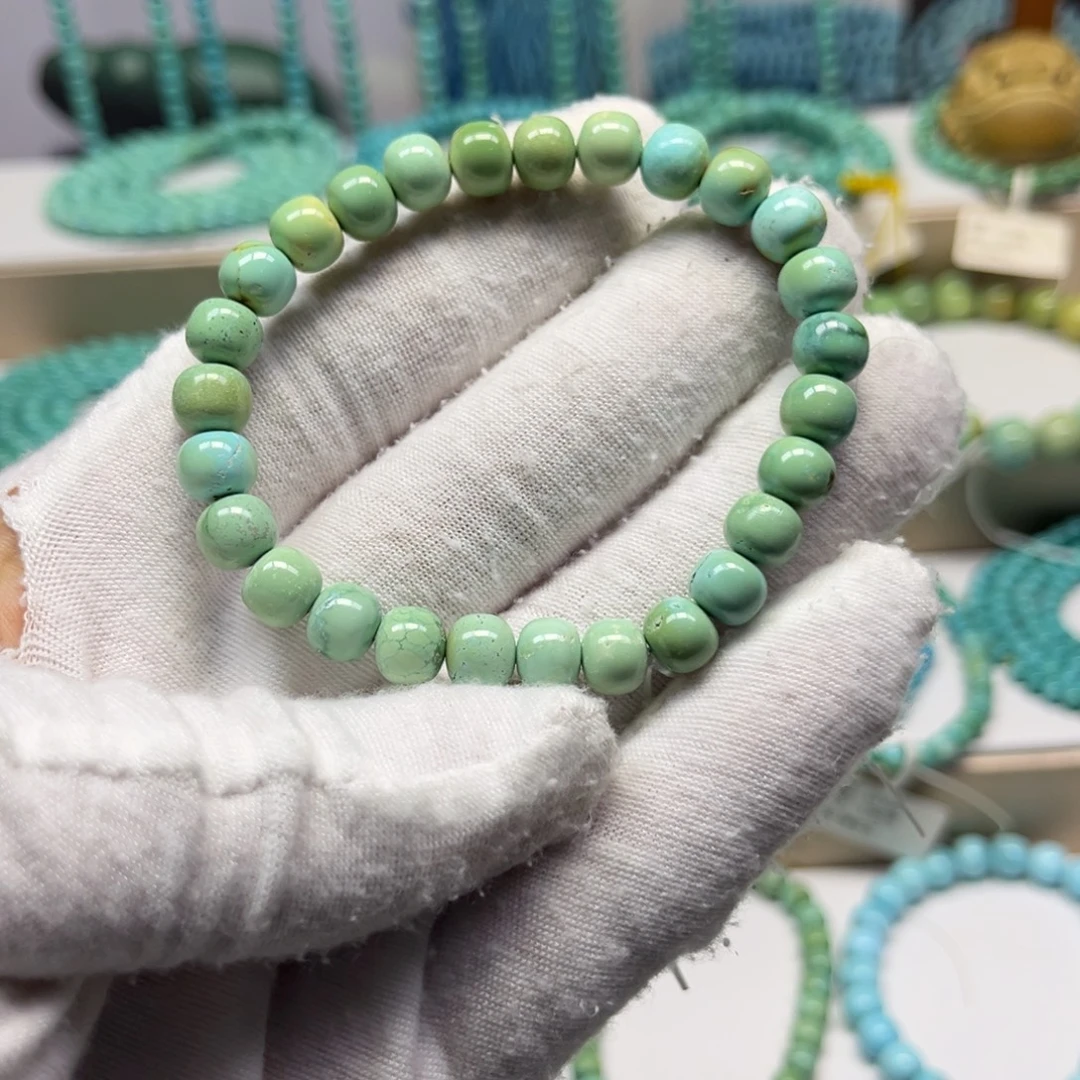 绿松石未镶嵌手链
