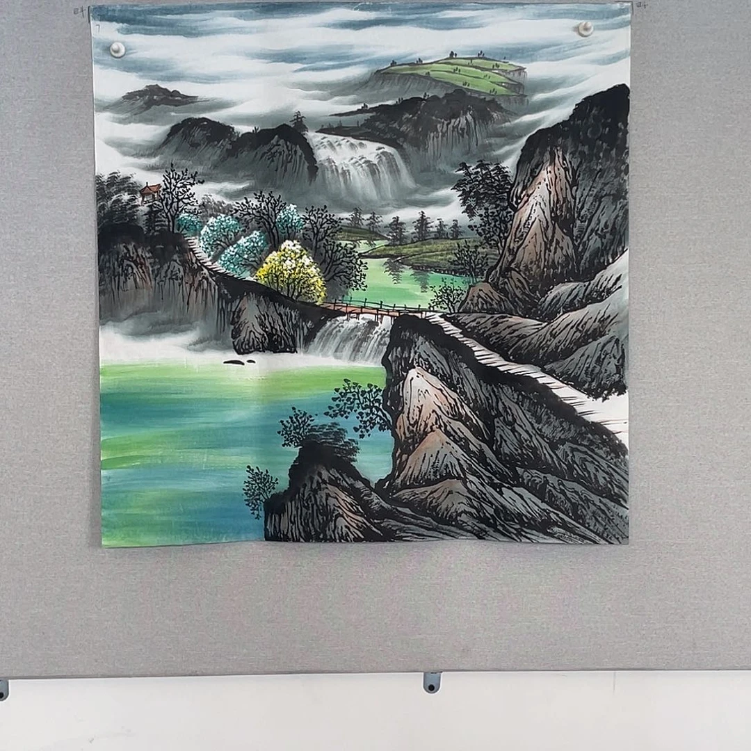国画山水画作品欣赏7