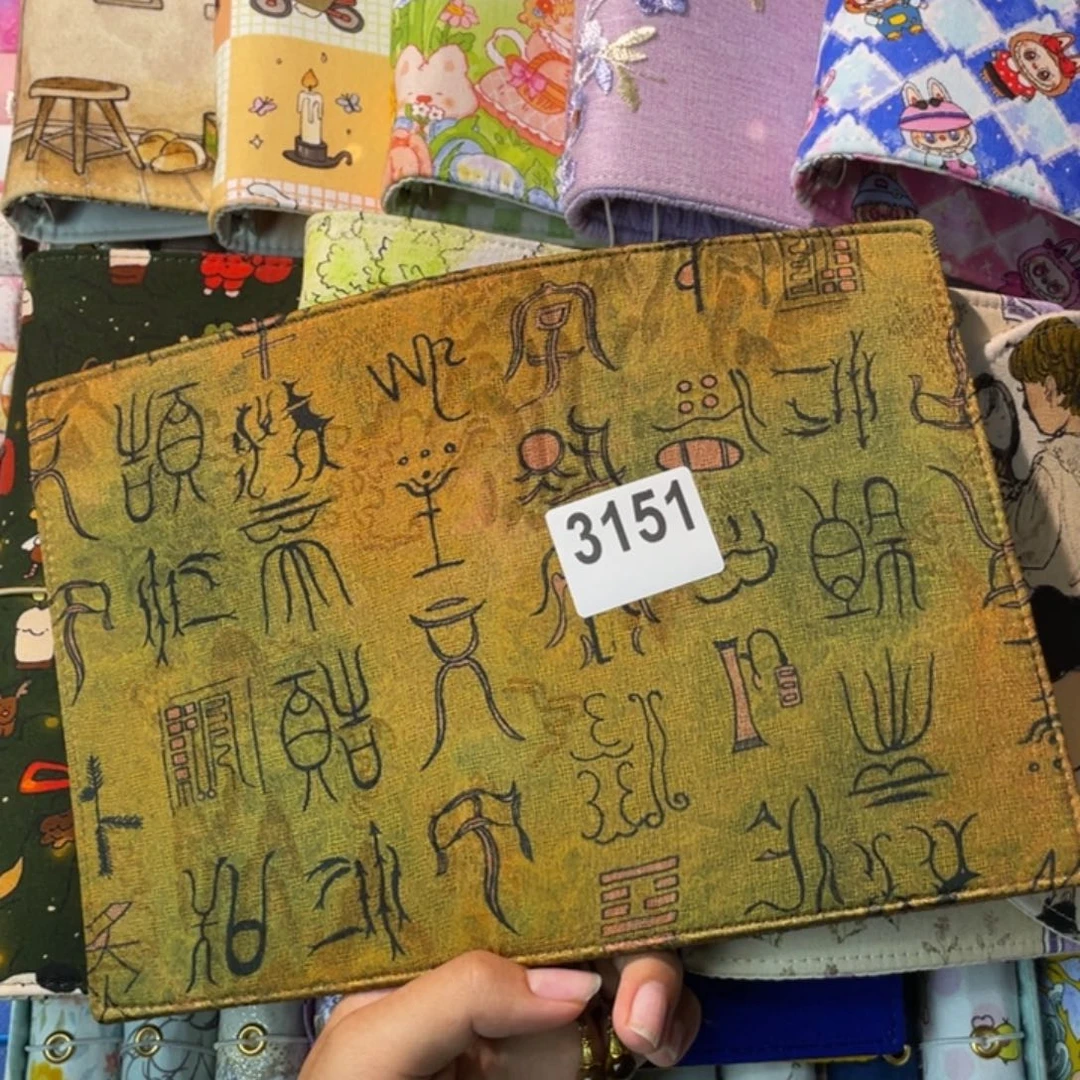 刺绣a6活页送纸3151。