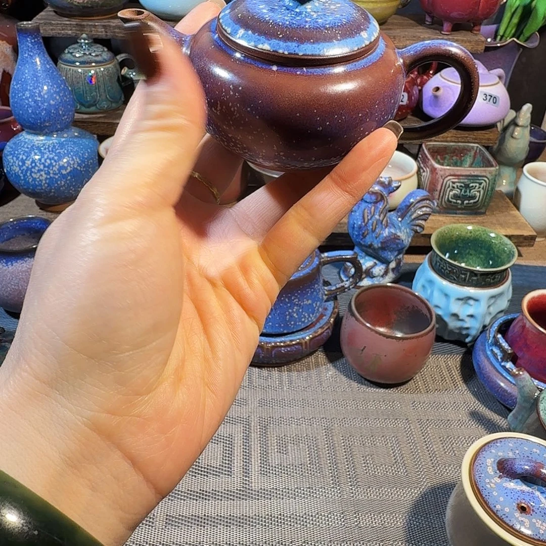 微瑕茗欣钧窑高温瓷