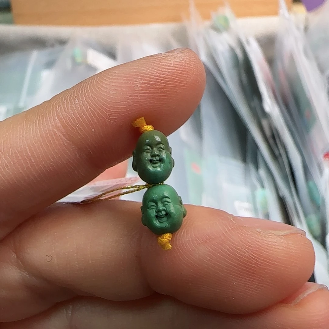 绿松石珠宝半成品未镶嵌