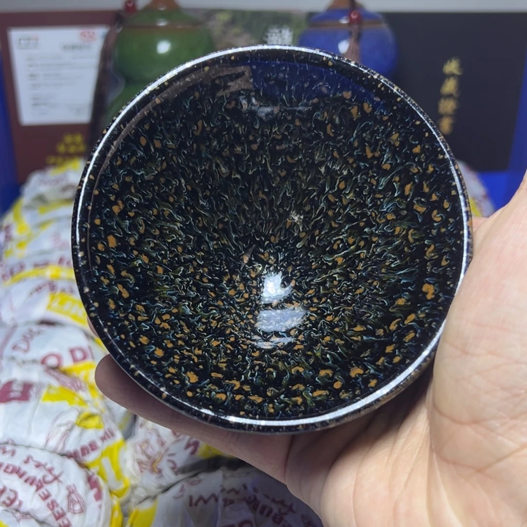 茶盏建阳建盏喝茶主人杯