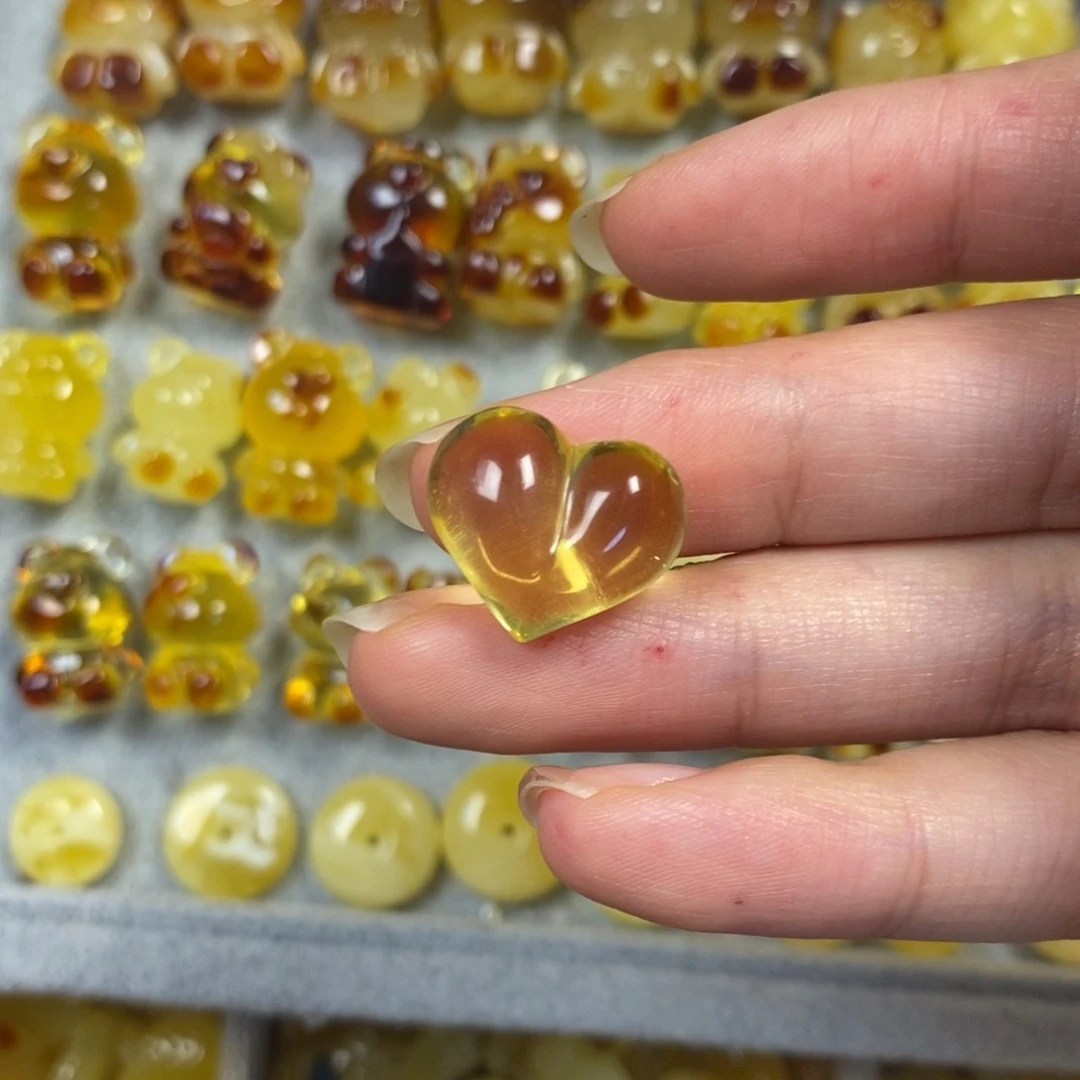 未镶嵌颈饰蜜蜡用****9屁桃
