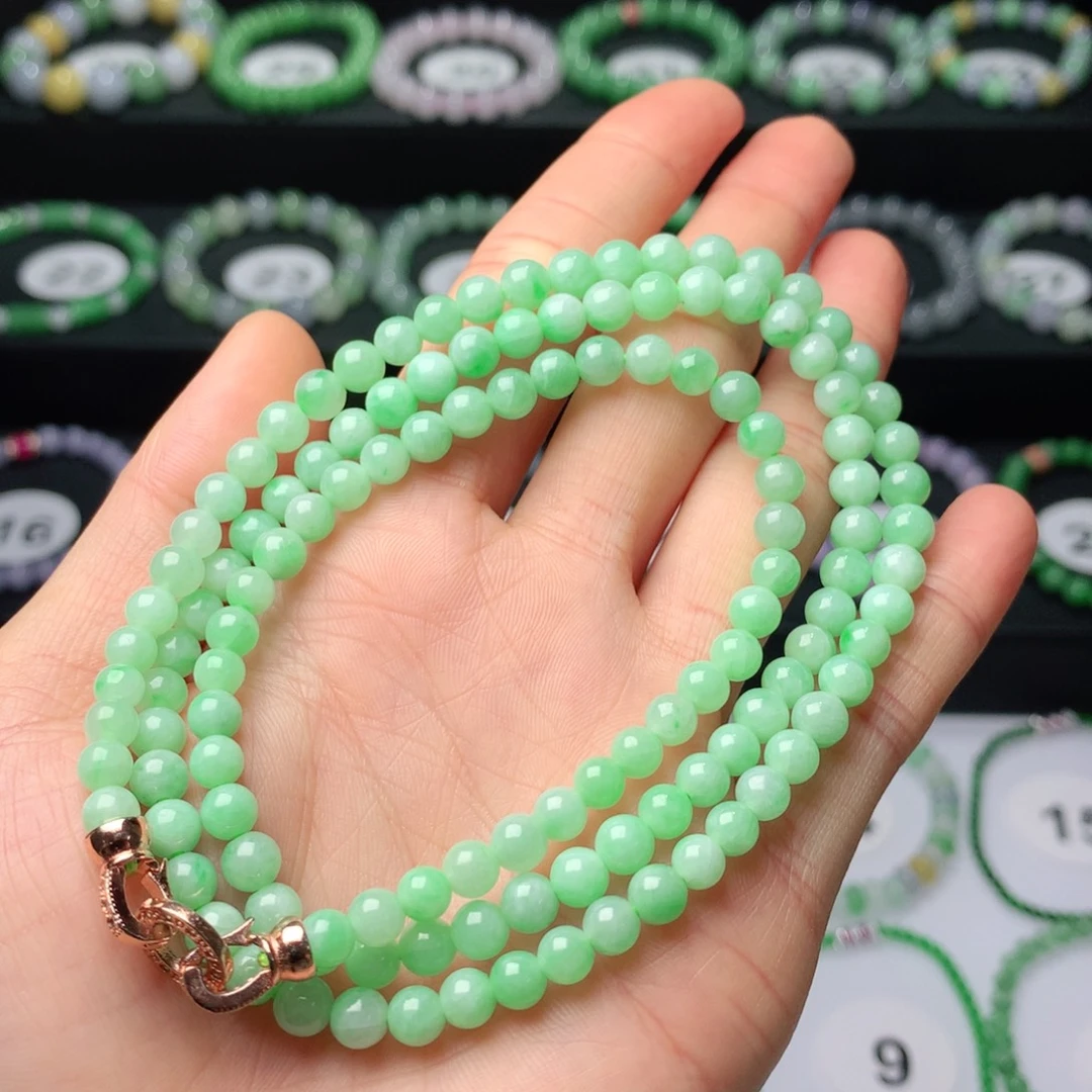 翡翠未镶嵌手链翡翠