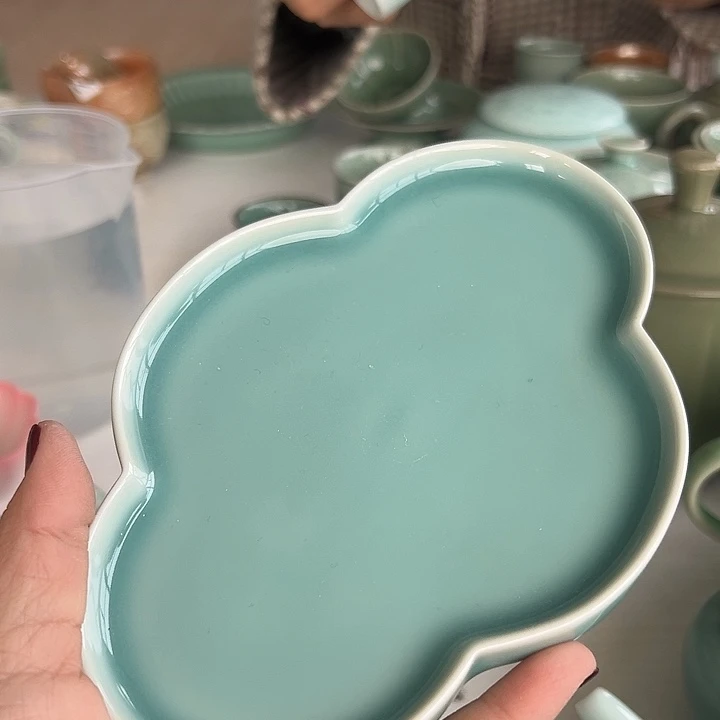 小米茶器龙泉青瓷