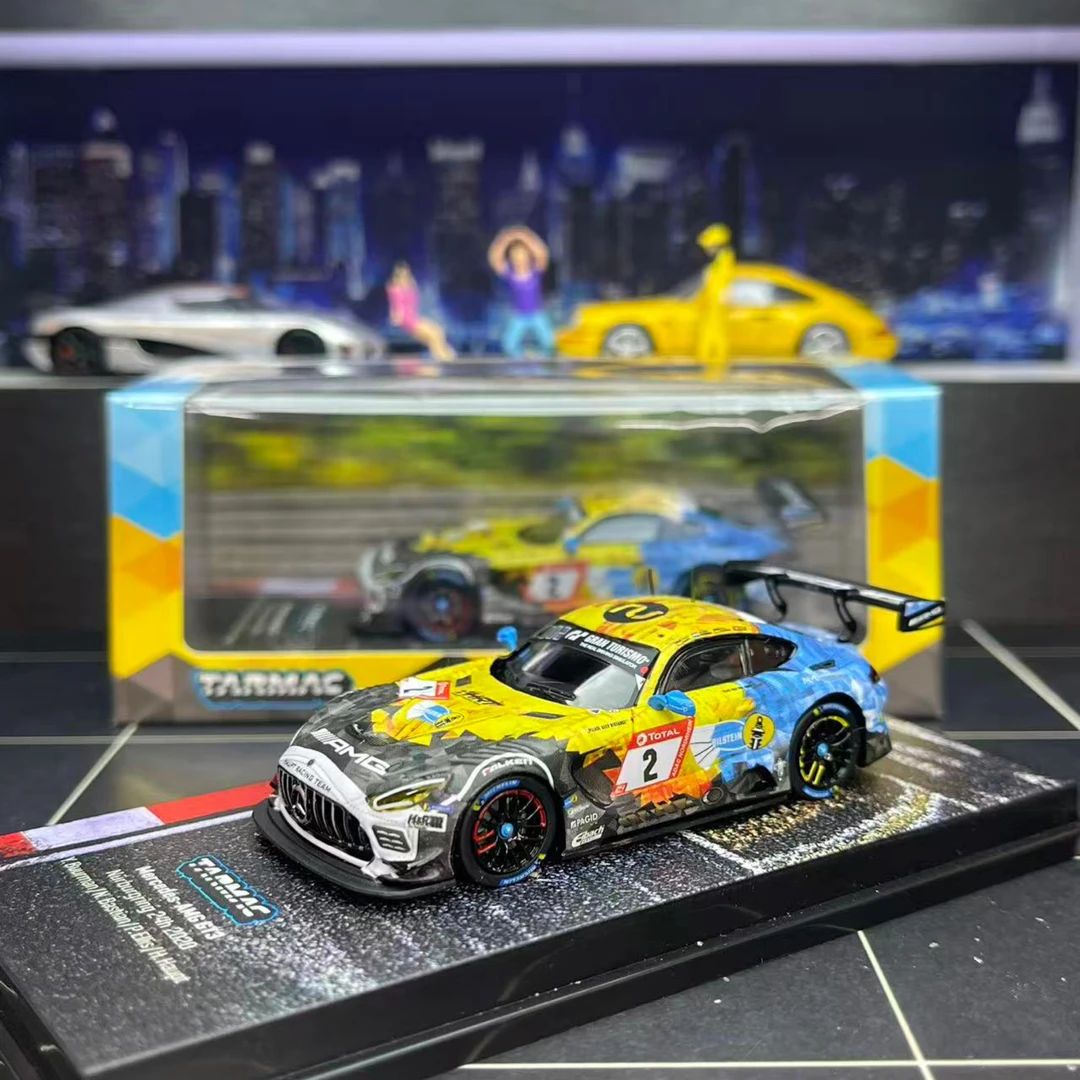 [现货]TW 1:64 奔驰 AMG GT3 24h 2020 2号 合金汽车模型