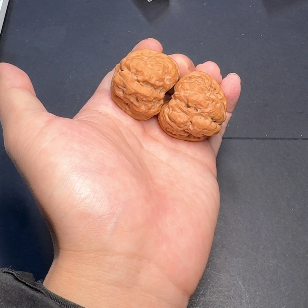 文玩核桃把件39蛤蟆头全品