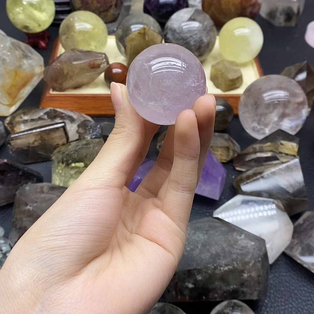 珠宝半成品水晶未镶嵌342水晶石