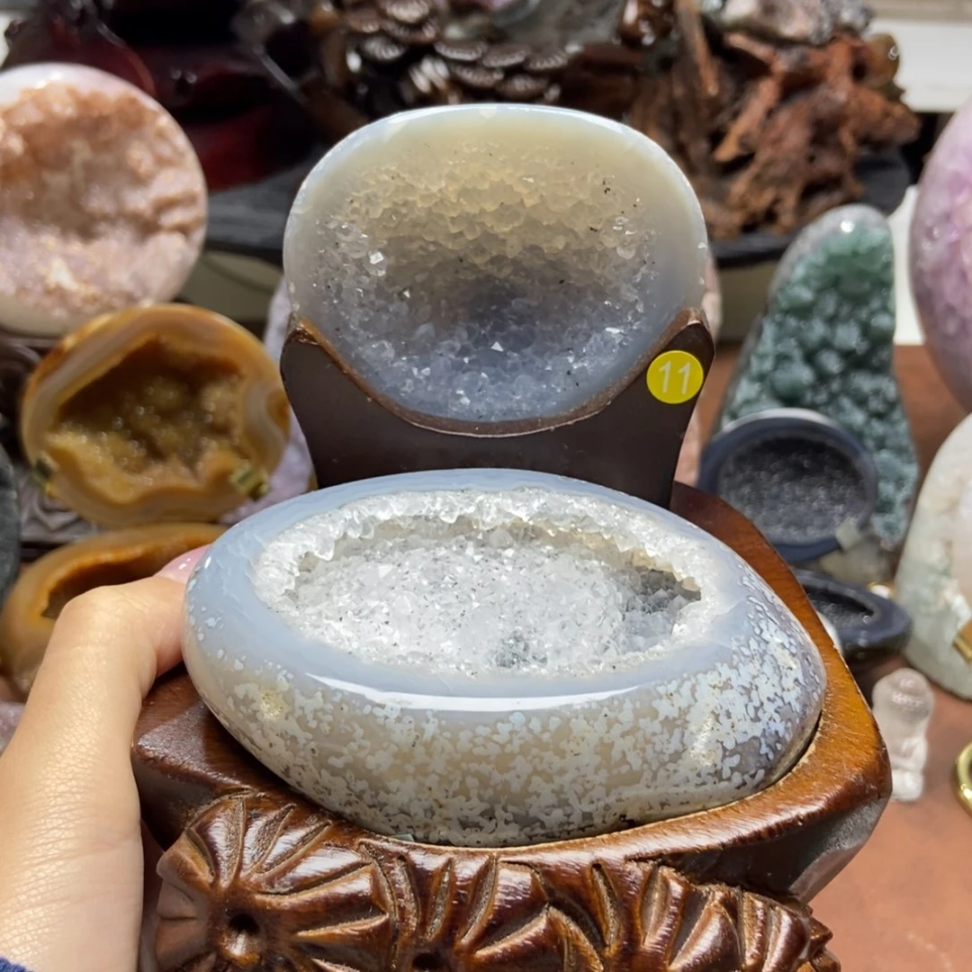 未镶嵌摆件紫晶水晶