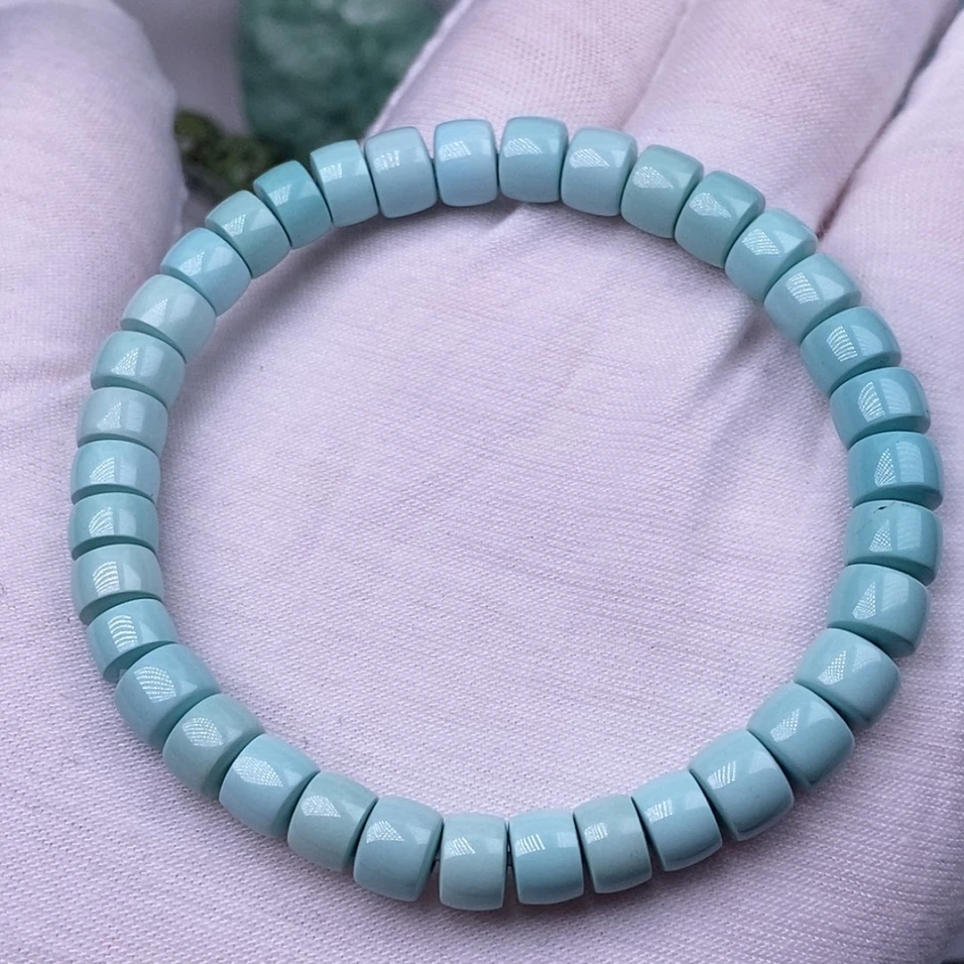 绿松石未镶嵌珠宝奇石6.6mm