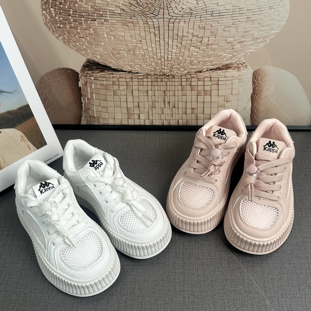 H【26-28码】儿童2025春秋新款户外厚底运动百搭休闲松糕鞋子 2028