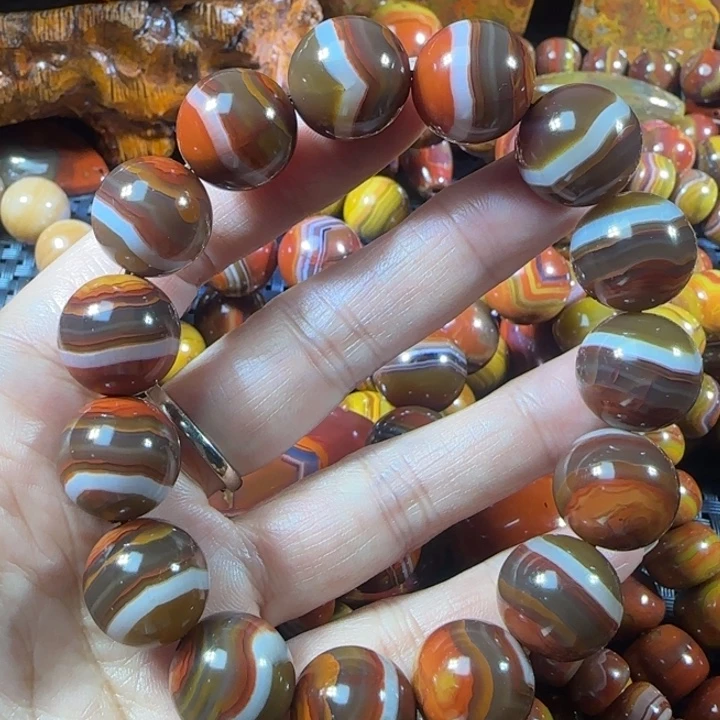 玛瑙/玉髓未镶嵌手串