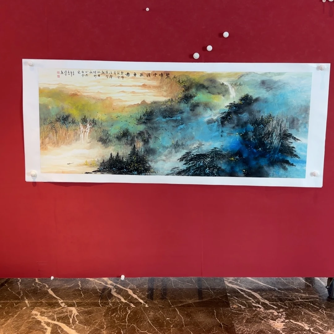 精品书画作品入选国际