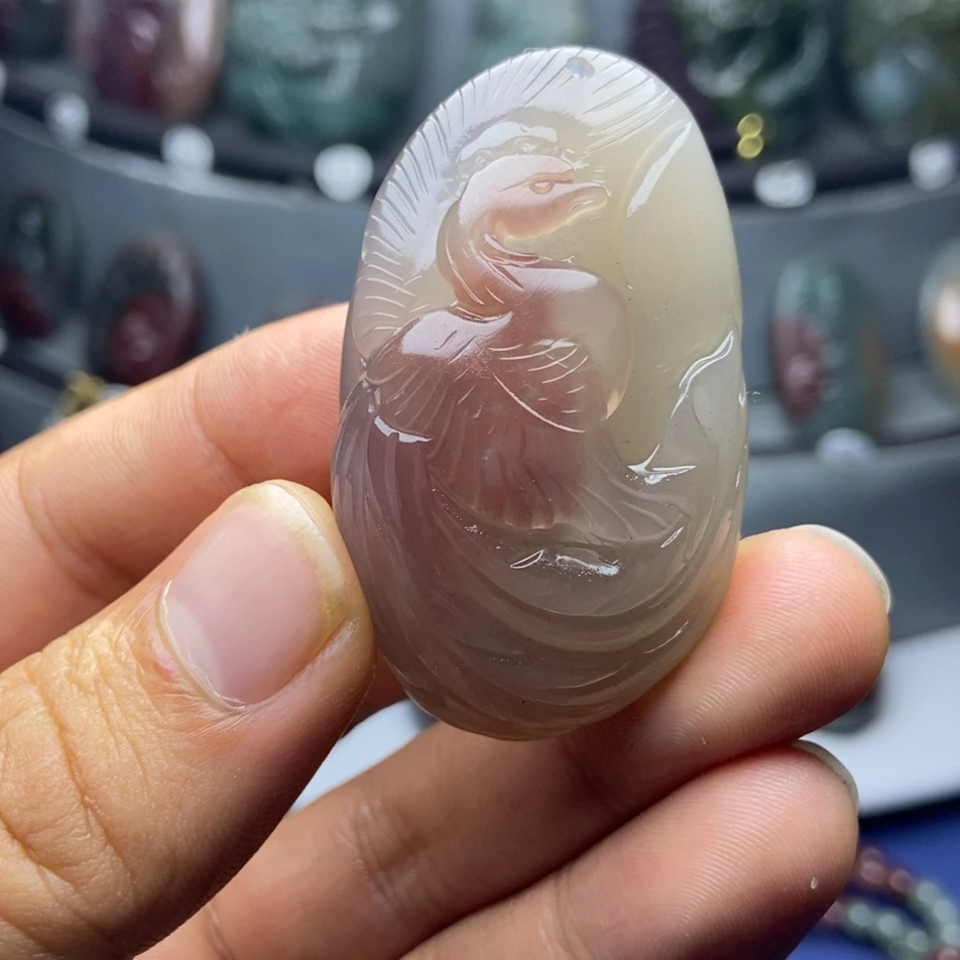 玛瑙/玉髓未镶嵌颈饰