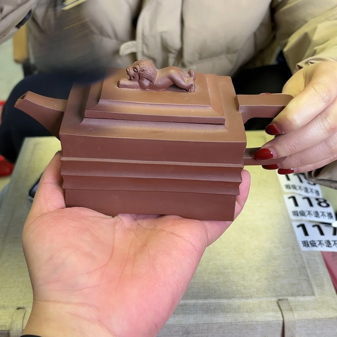 紫砂茶宠微瑕尾货听清再拍