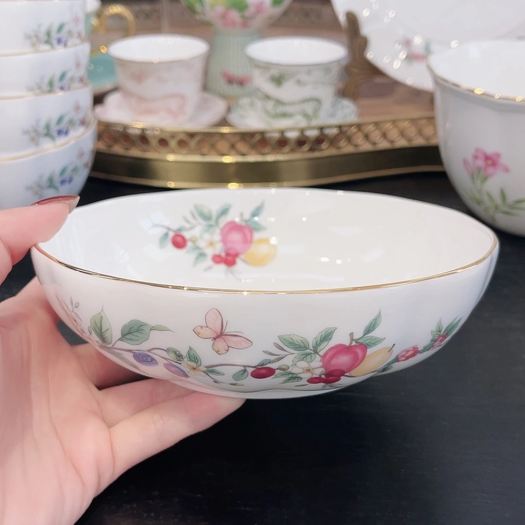 骨瓷6寸浅碗//////