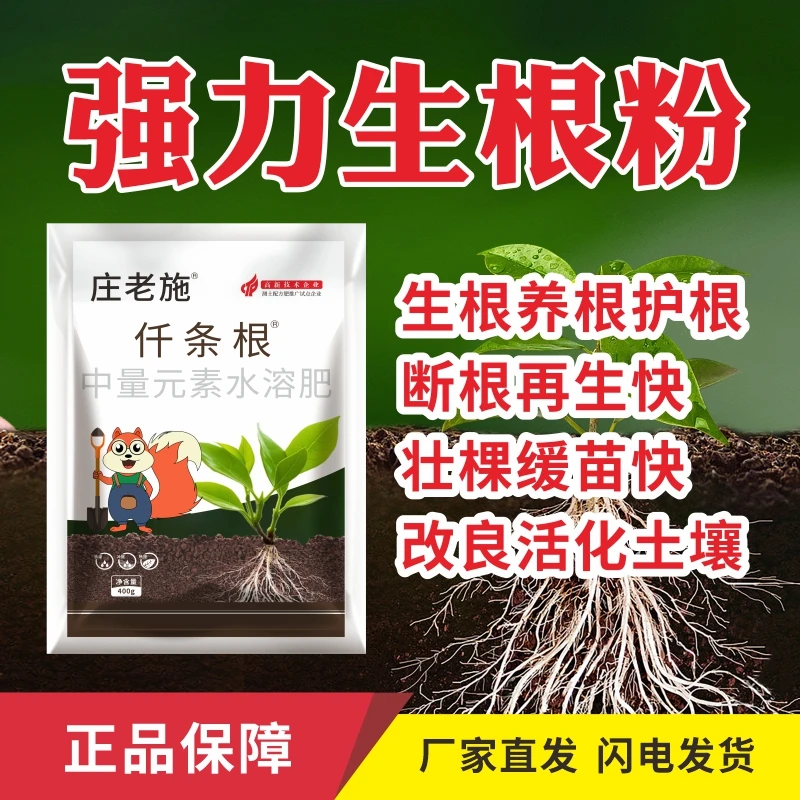 仟条根强力生根生根壮苗促生长根系发达蔬菜果树花卉绿植用