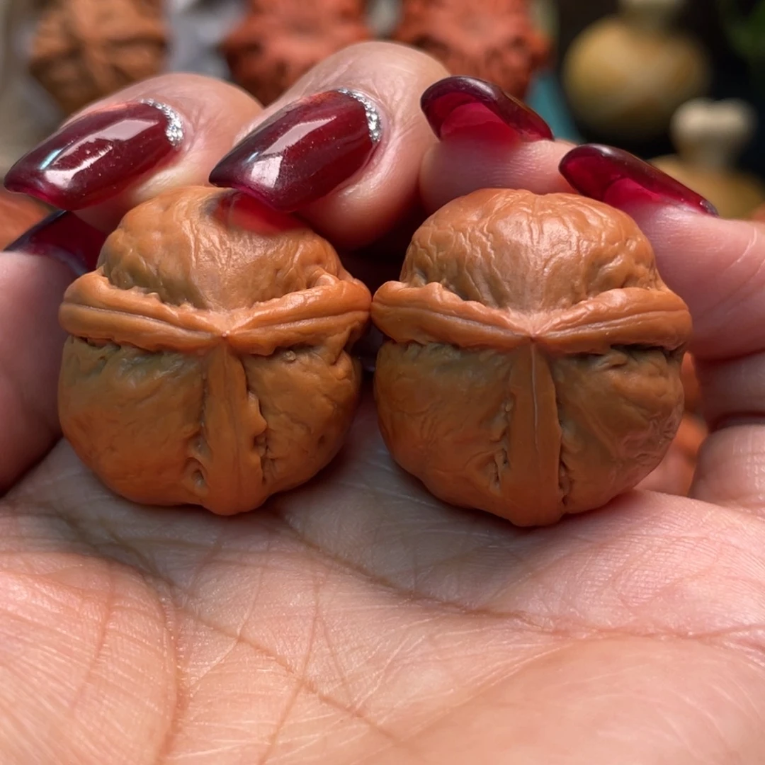 把件文玩核桃龙珠三棱